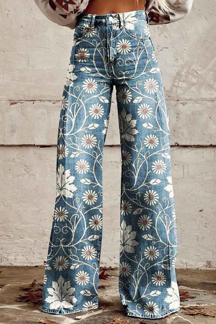 De Luca Moda  | Pantaloni Boho Vintage