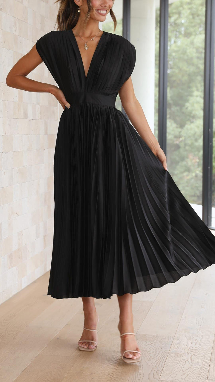 Gaia™ | Elegante Abito Plissettato
