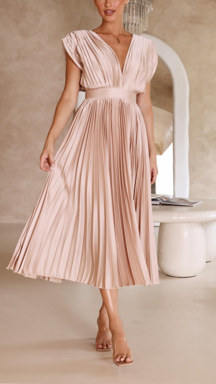 Gaia™ | Elegante Abito Plissettato