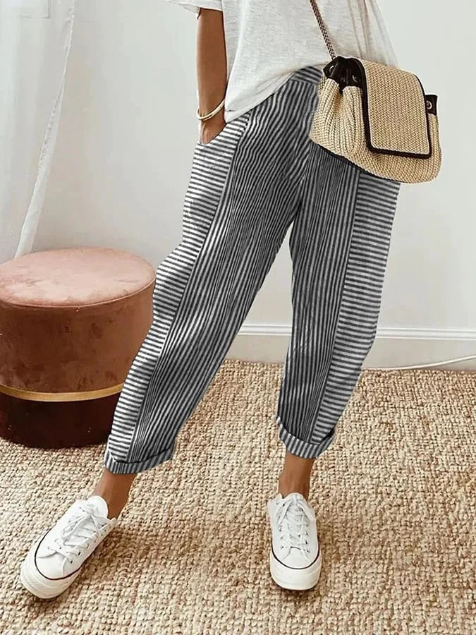 Pantaloni Striati Greta™