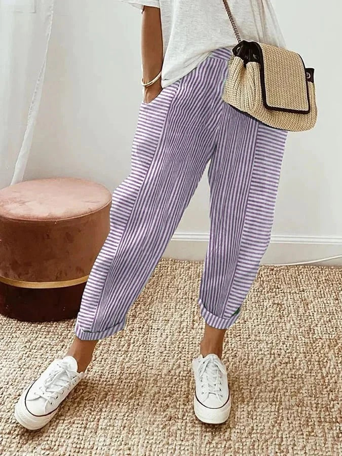 Pantaloni Striati Greta™